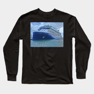 Celebrity Edge in San Juan, Puerto Rico Long Sleeve T-Shirt